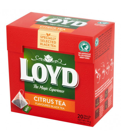 Herbata czarna Loyd Tea cytrusowa 34 g Loyd Tea