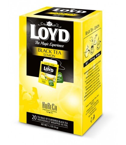 Herbata czarna Loyd Tea cytrynowa 20 szt. Loyd Tea