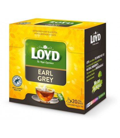 Herbata czarna Loyd Tea Earl Grey 20 szt. Loyd Tea