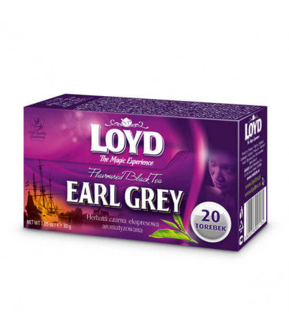 Herbata czarna Loyd Tea Earl Grey z bergamotką 20 szt. Loyd Tea