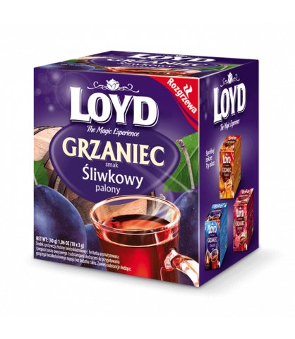 Herbata czarna Loyd Tea grzaniec śliwkowy 10 szt. Loyd Tea