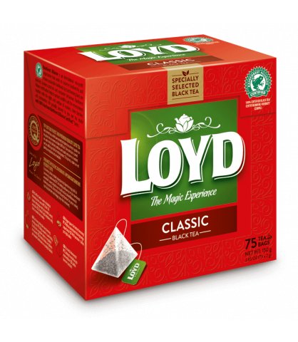 Herbata czarna Loyd Tea klasyczna 75 szt. Loyd Tea