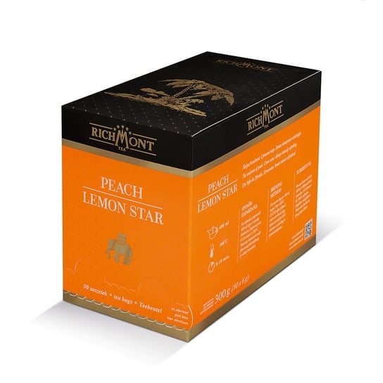 Herbata czarna Richmont Tea z cytryną 50 szt. Richmont Tea