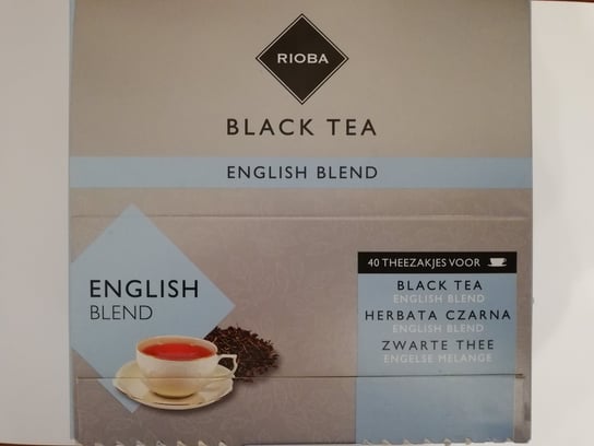 Herbata czarna Rioba English Blend 40 szt. Rioba
