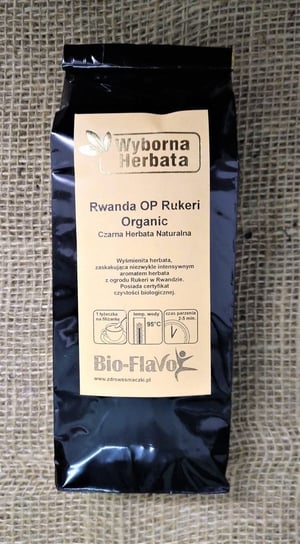 Herbata Czarna Rwanda Rukeri Organic 150G/ Bio-Flavo Bio-Flavo