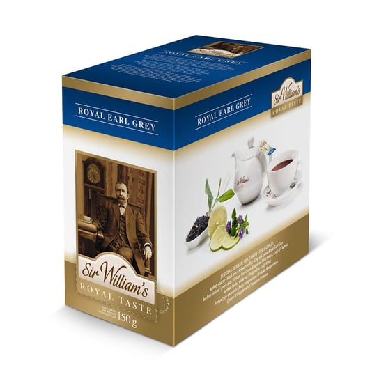 Herbata czarna Sir William's Tea Earl Grey 50 szt. Sir William's Tea
