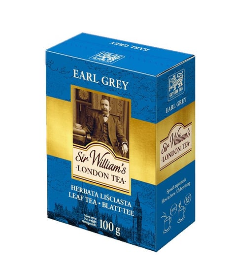 Herbata czarna Sir Williams Earl Grey sypana 100 g SIR WILLIAMS