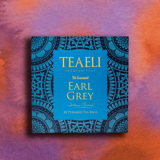 Herbata czarna TEAELI Earl Grey, 20 sztuk, 36 g TeaEli