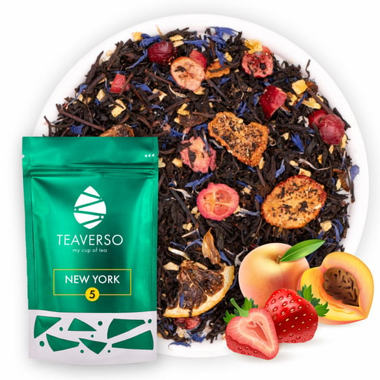 Herbata czarna Teaverso cytrusowa 50 g TEAVERSO