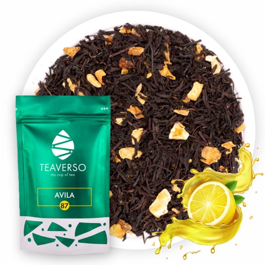 Herbata czarna Teaverso cytrynowa 50 g TEAVERSO