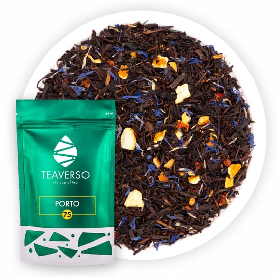 Herbata czarna Teaverso truskawkowa 100 g TEAVERSO