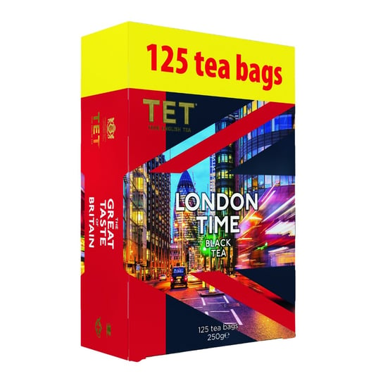 Herbata czarna TET London Time 125 szt. TET