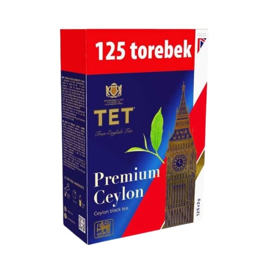 Herbata czarna TET Premium 125 szt. TET