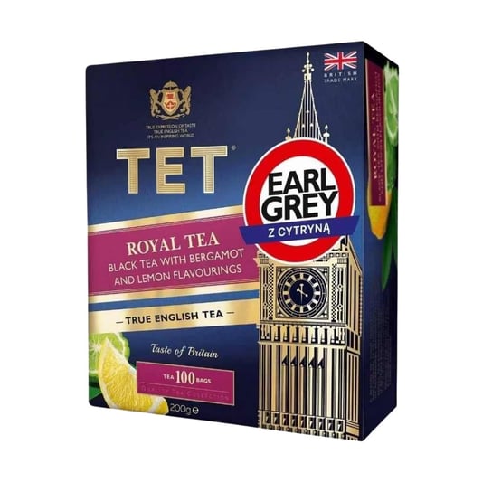 Herbata czarna TET z bergamotką 100 szt. TET