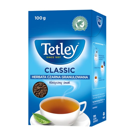 Herbata czarna Tetley klasyczna 100 g Tetley
