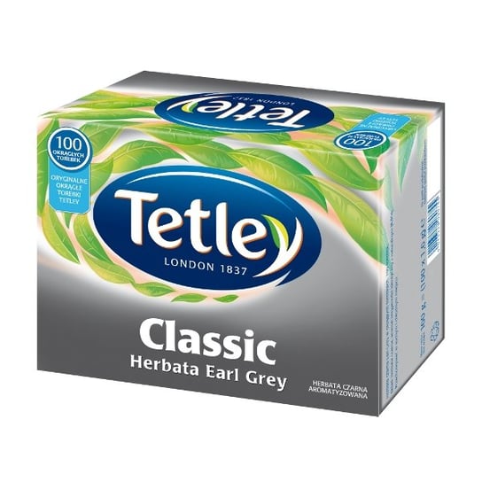 Herbata czarna Tetley z bergamotką 100 szt. Tetley