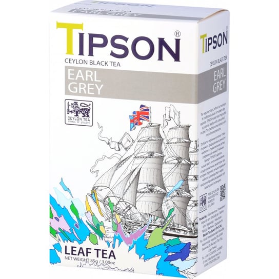 Herbata czarna Tipson z bergamotką 85 g Tipson