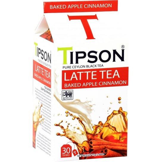 Herbata czarna Tipson z cynamonem i jabłkiem 30 szt. Tipson