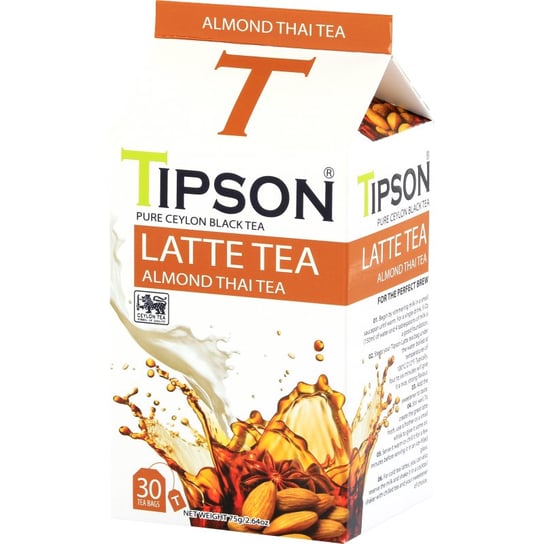 Herbata czarna Tipson z pomarańczą i wanilią 30 szt. Tipson