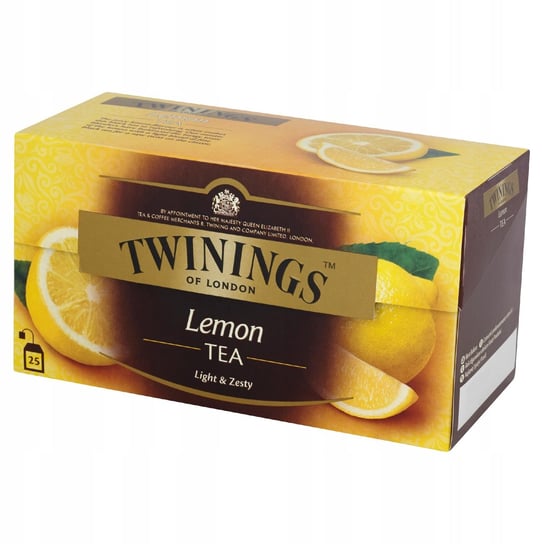 Herbata czarna Twinings cytrynowa 25 szt. TWININGS