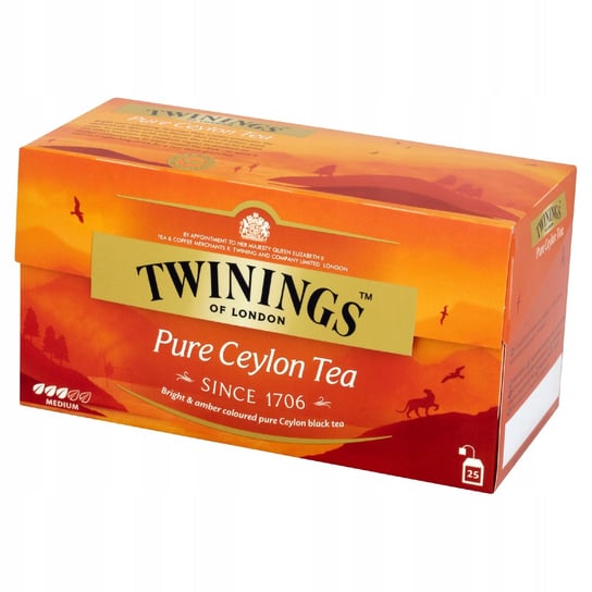 Herbata czarna Twinings z pomarańczą 25 szt. TWININGS