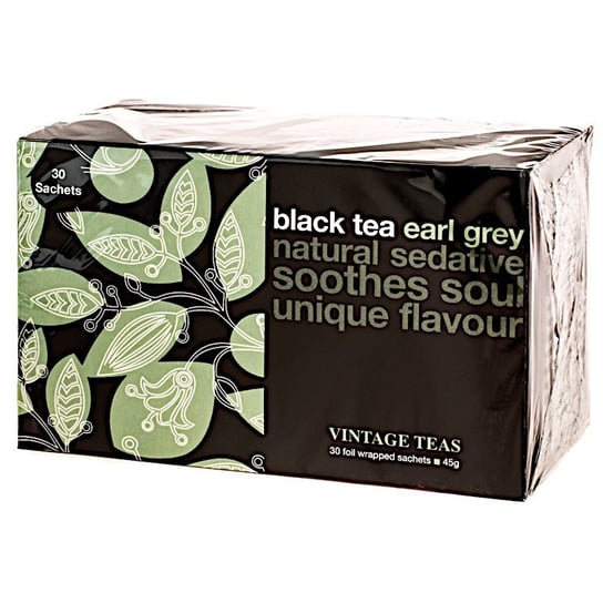 Herbata czarna Vintage Teas Earl Grey 30 szt. Vintage Teas