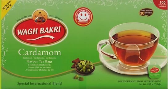 Herbata czarna z kardamonem Wagh Bakri 100 torebek Inny producent