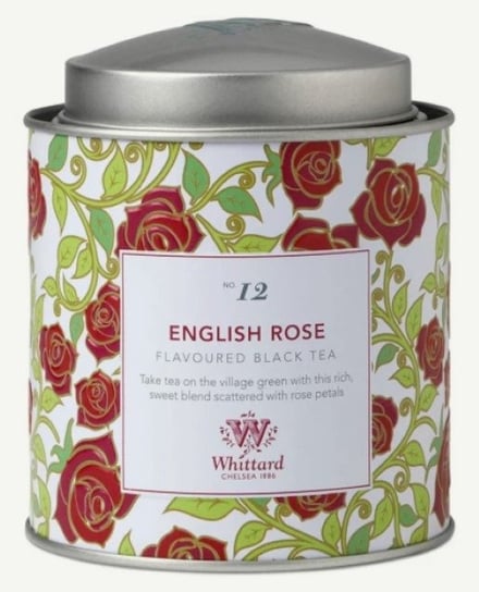 Herbata czarna z płatkami róży Whittard  English Rose, 100 g Inna marka