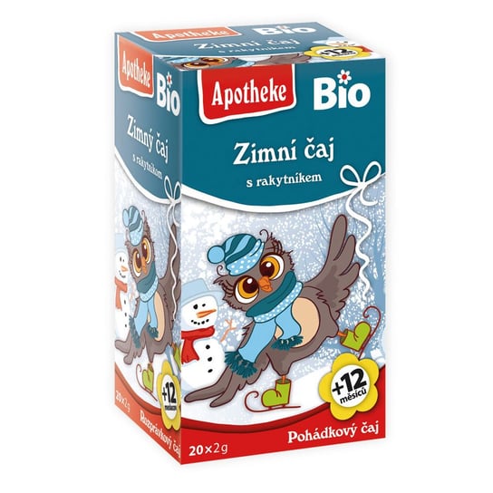 Herbata dla dzieci zimowa - dzika róża i rokitnik BIO (20 x 2 g) 40 g - Apotheke Apotheke