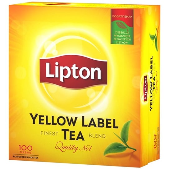 Herbata ekspresowa import LIPTON Yellow Label, 100x2 g Lipton