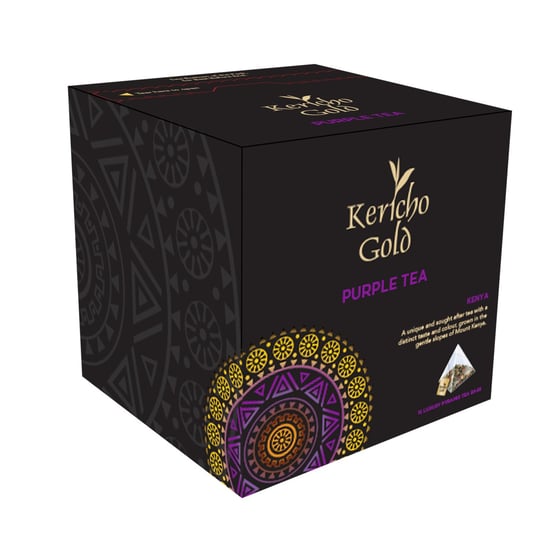 Herbata fioletowa KERICHO Purple Tea 15 piramidek Kericho Gold