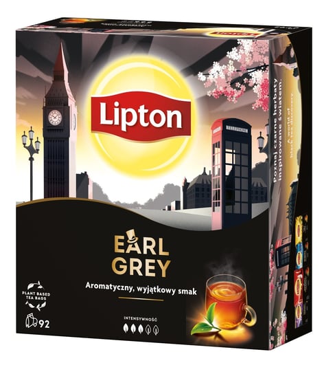 Herbata LIPTON Earl Grey, 92 torebki Lipton