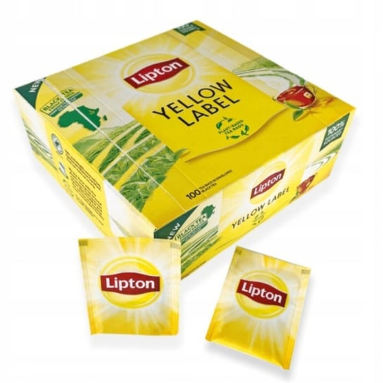 Herbata Lipton Yellow Label czarna 100tb 200g Lipton