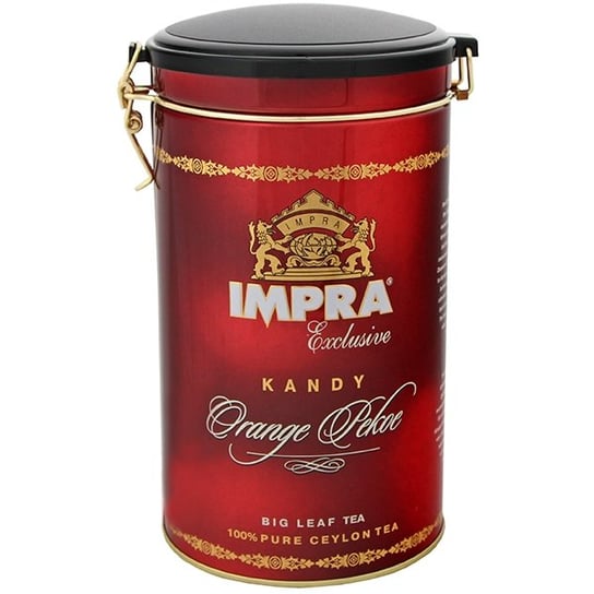 Herbata liściasta premium w puszce IMPRA Kandy Orange Pekoe, 250 g Impra