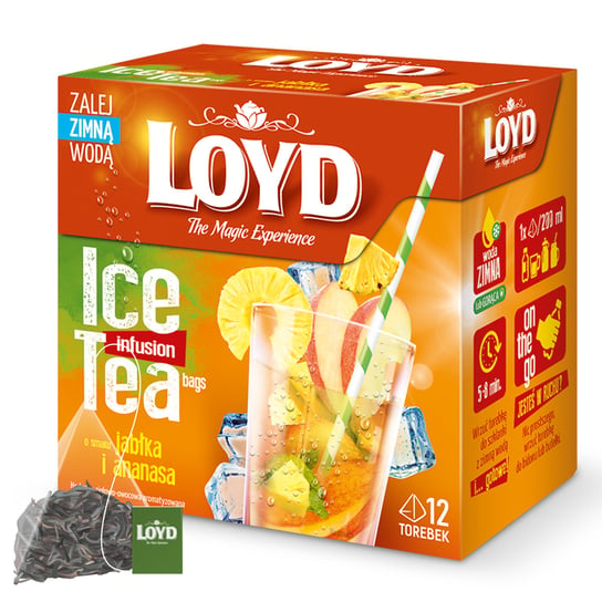 Herbata na zimno Loyd Ice Tea Jabłko i Ananas Loyd Tea