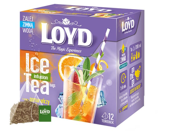 Herbata na zimno Loyd Ice Tea Pomarańcza i Szałwia Loyd Tea
