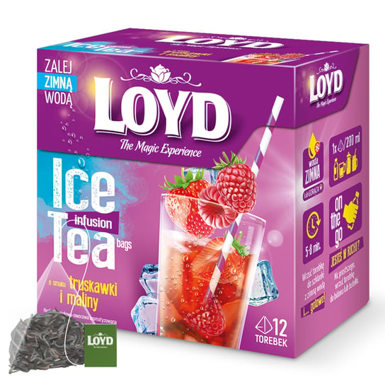 Herbata na zimno Loyd Ice Tea Truskawka i Malina Loyd Tea