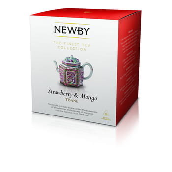 Herbata Newby Strawberry & Mango Piramidy 15 Szt. 60 Gram Inna marka