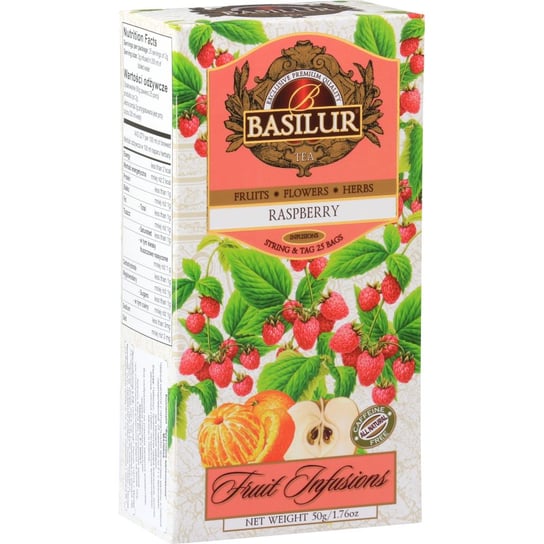 Herbata owocowa Basilur malinowa 25 szt. Basilur