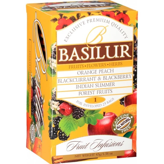 Herbata owocowa Basilur mix 25 szt. Basilur