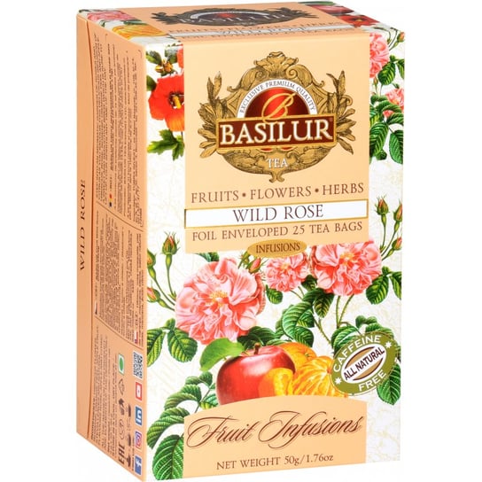 Herbata owocowa Basilur różana 25 szt. Basilur