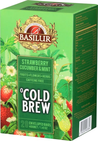 Herbata owocowa Basilur truskawkowa 20 szt. Basilur
