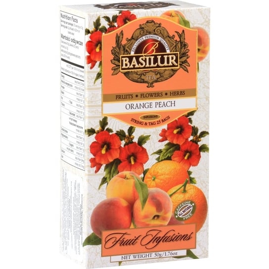 Herbata owocowa Basilur z hibiskusem 25 szt. Basilur