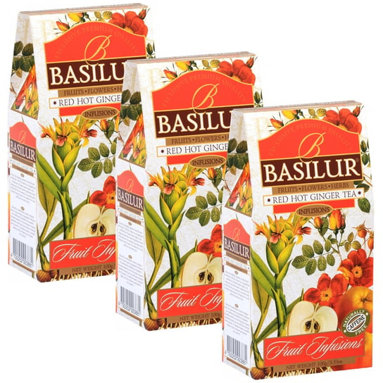 Herbata owocowa Basilur z imbirem 100g x 3 Basilur