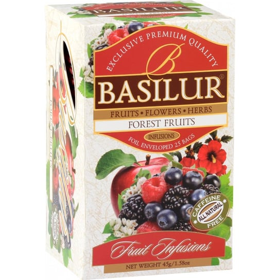 Herbata owocowa Basilur z owocami leśnymi 25 szt. Basilur