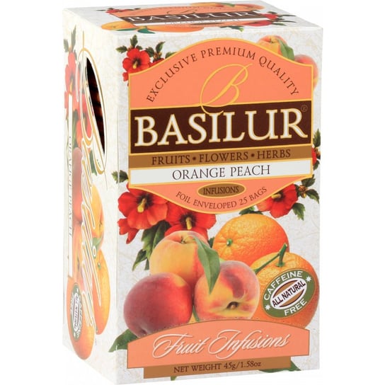 Herbata owocowa Basilur z pomarańczą 25 szt. Basilur