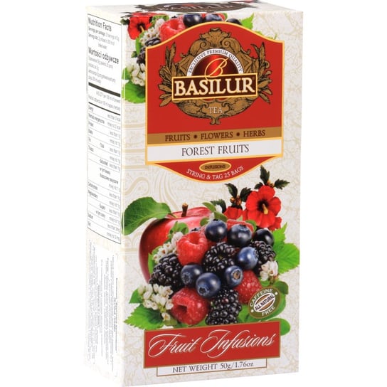Herbata owocowa Basilur zowcami leśnymi 25 szt. Basilur