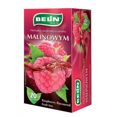 Herbata owocowa Belin malinowa 20 szt. BELIN