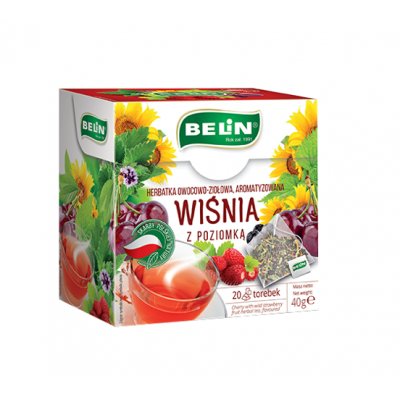 Herbata owocowa Belin poziomkowa 20 szt. BELIN