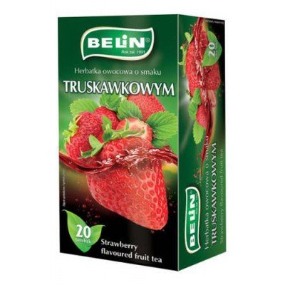Herbata owocowa Belin truskawkowa 20 szt. BELIN